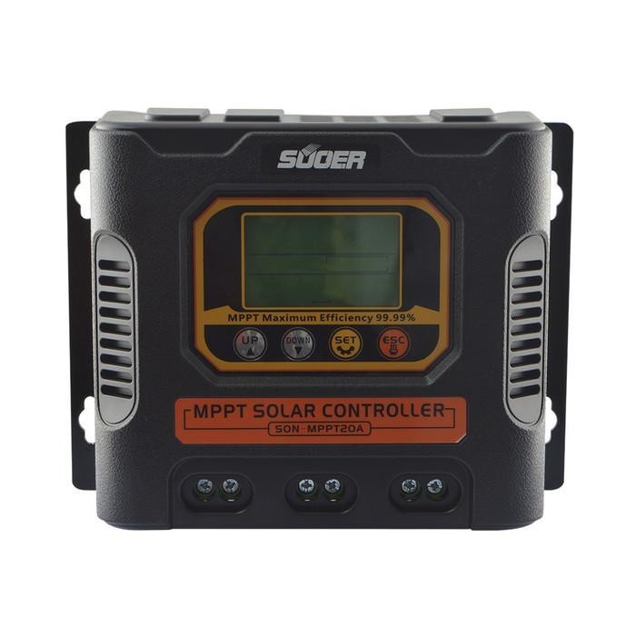 Solar Charge Controller MPPT 12V 24V 20A SUOER SON-MPPT-20A