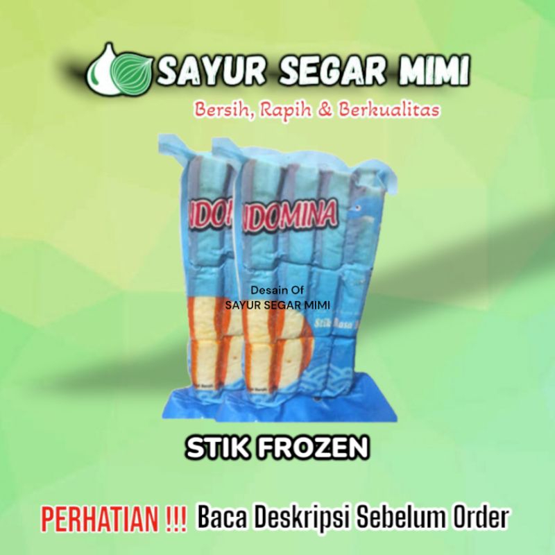 

Indomina Stik Rasa Kepiting 500gr - Sayur Segar Mimi