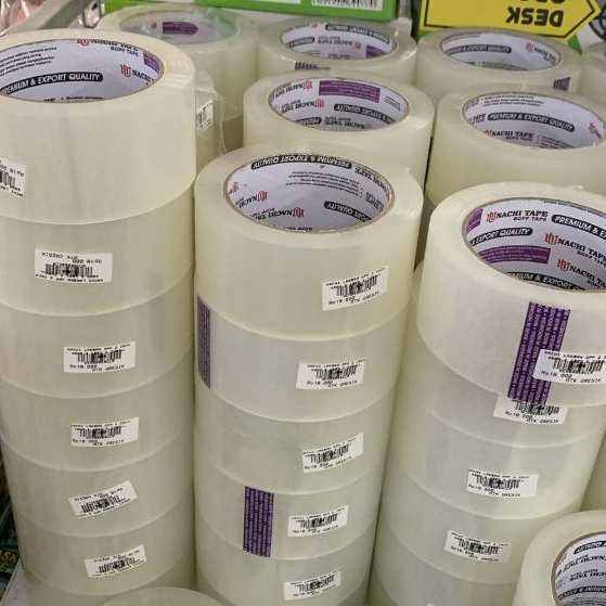 NACHI Lakban Bening Nachi 2 inch / 48mm x 100yard TEBAL