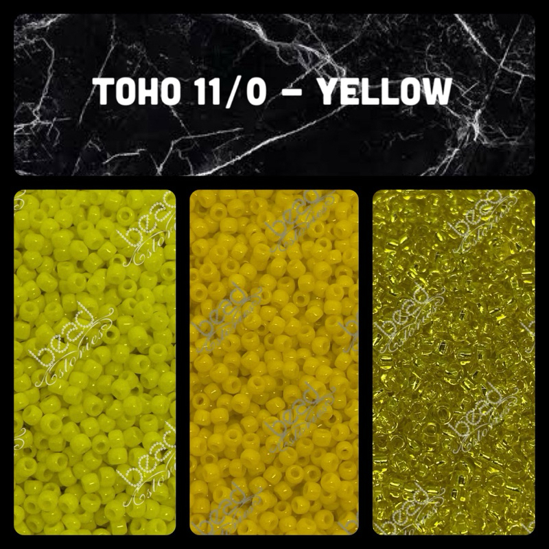 Toho Round Beads 11/0 (Yellow)