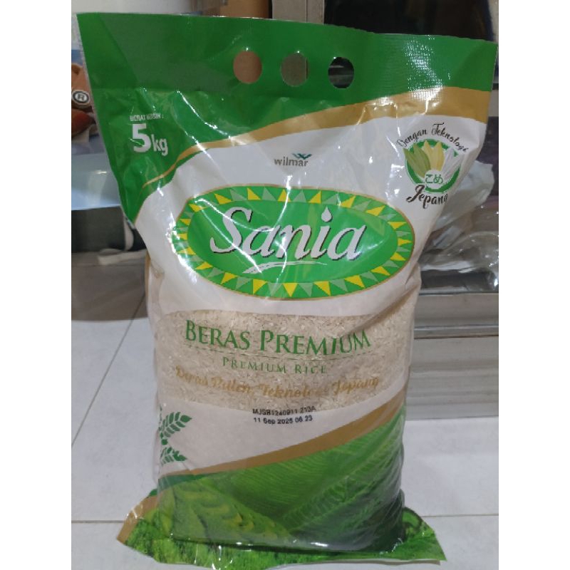 

Beras murah premium SANIA kemasan 5kg