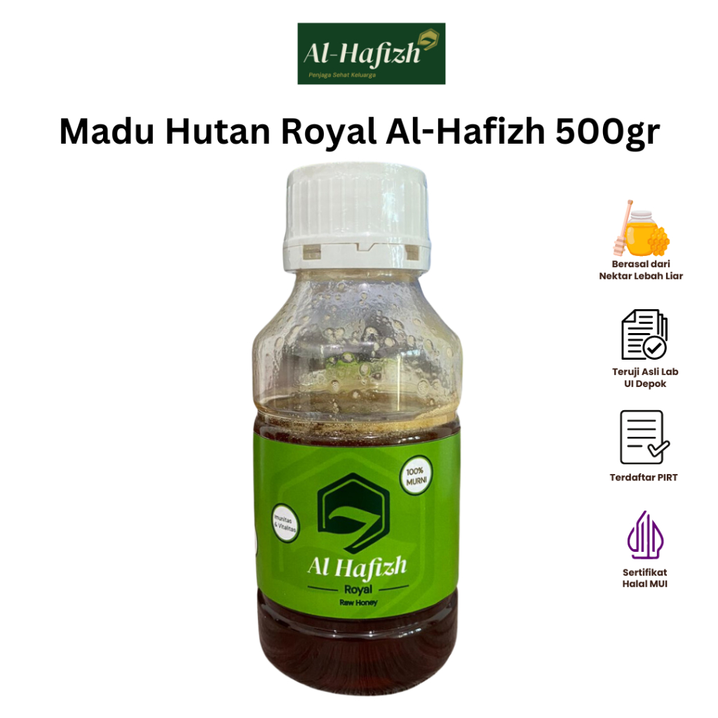 

Madu Hutan Murni Asli 100% Royal Al-Hafizh 500gr