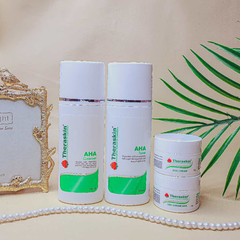 THERASKIN PAKET FLEK WHITENING AHA /PAKET AHA THERASKIN