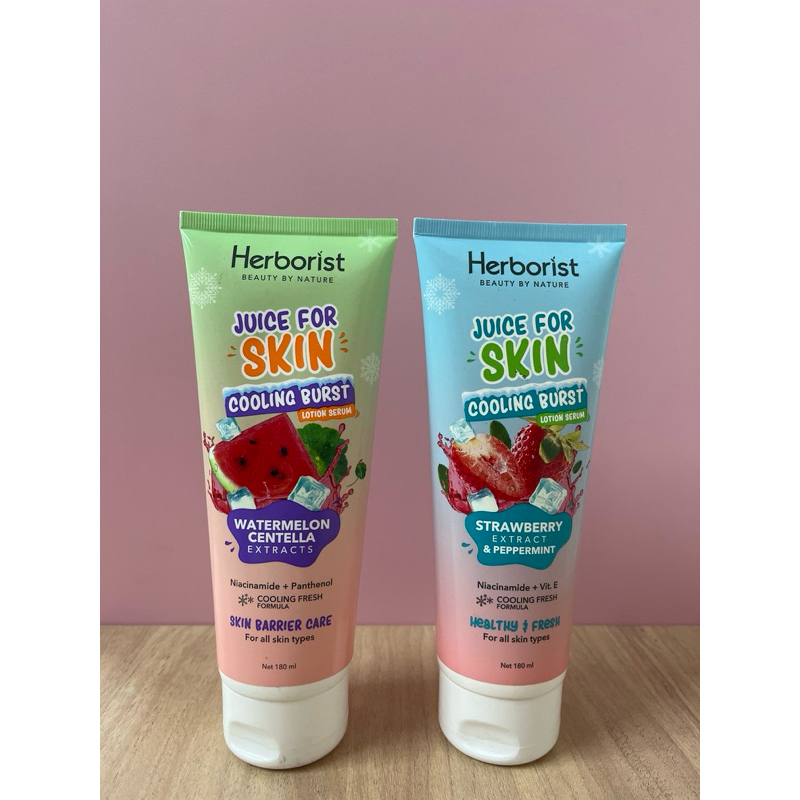 Herborist Cooling Burst Lotion Serum | Body Lotion Dingin Herborist