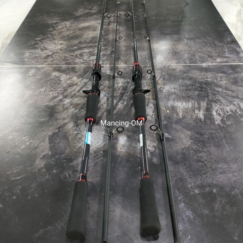 Joran bc bait casting Yuguanghan 180 carbon hollow / joran bc murah