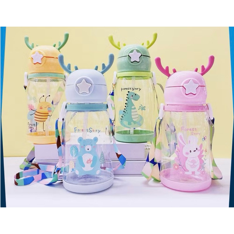 Botol Minum Tanduk Rusa Viral Botol Minum Anak Lucu Botol minum anak bpa free botol susu anak tempat