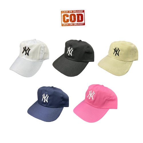 Topi Baseball Bordir New York / NY / Topi NY Laki Perempuan Remaja Dewasa American Style