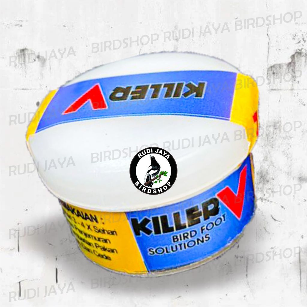 KILLER V KILER V SALEP OBAT OLES CREAM KAKI BURUNG ATASI JAMURAN BUBUL BENGKAK LUKA PATAH BOROK