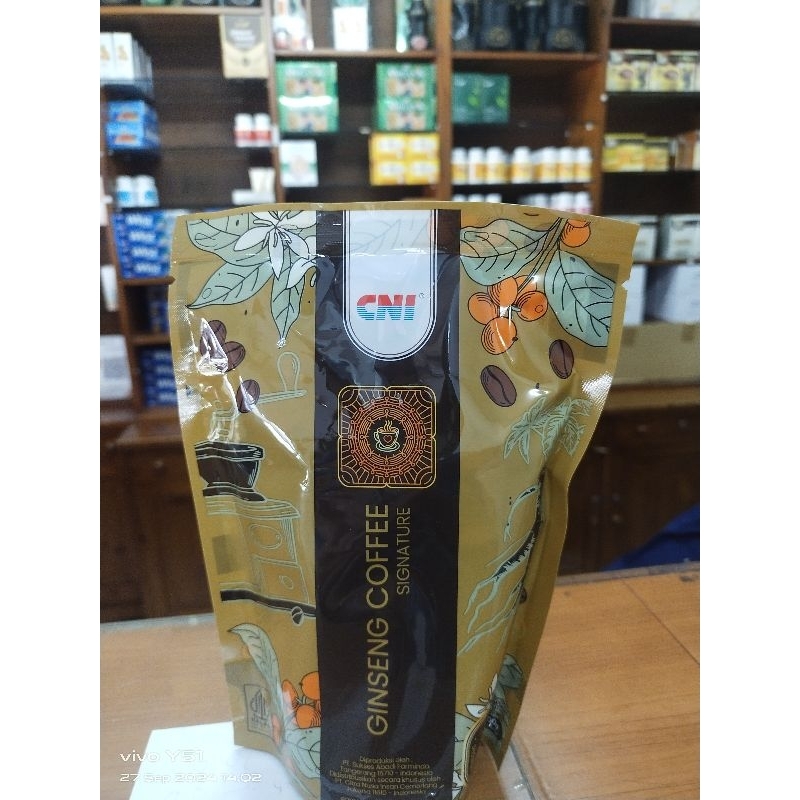 

CNI GINSENG COFFEE SIGNATURE isi 10 sachet