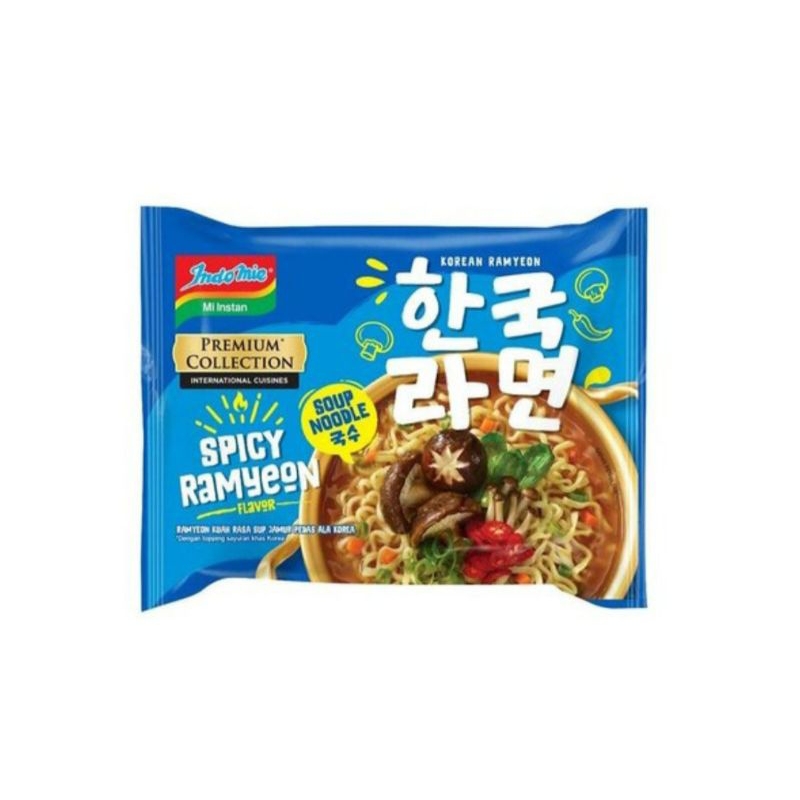 

Indomie Korean Kuah Ramyeon Spicy 83gr
