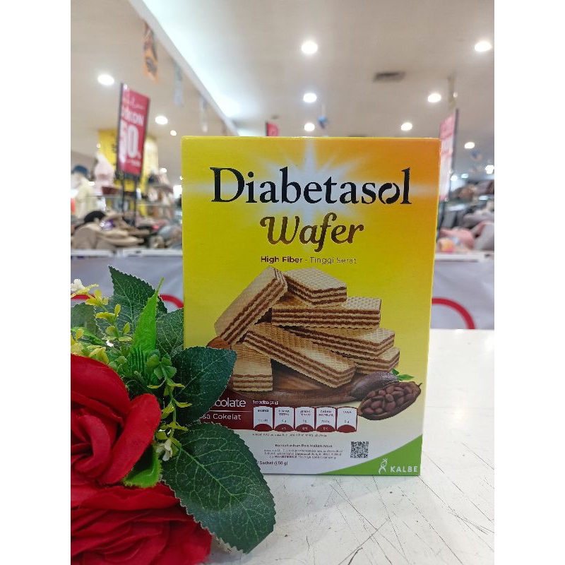 

DIABETASOL WAFER CHOCOLATE 100g