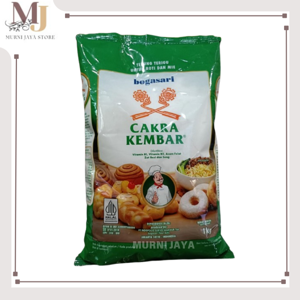 

TEPUNG BOGASARI CAKRA KEMBAR 1KG