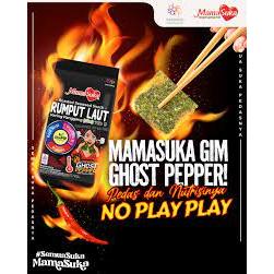 

Mama Suka rumput Laut Kering Panggang Rasa Ghostpaper 4.5gr @pack (2 pcs)