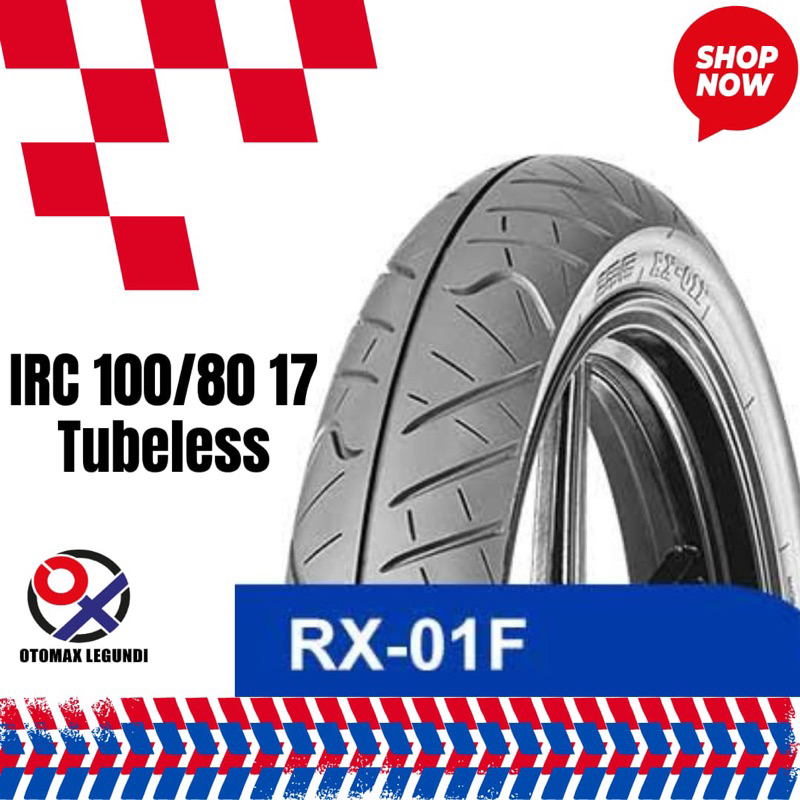 Ban luar IRC 100/80 17 Tubeless