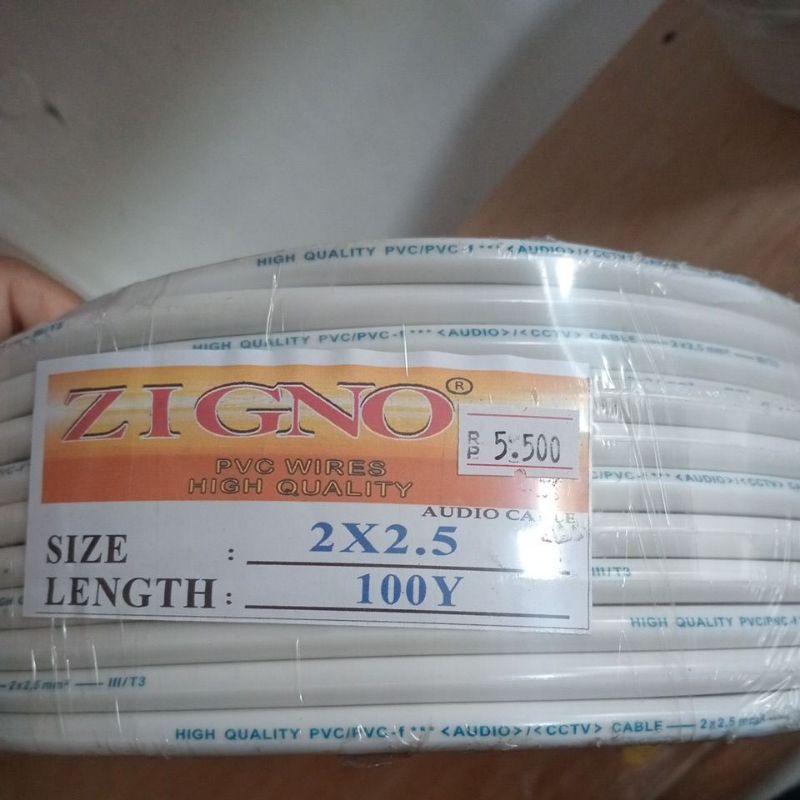 KABEL AUDIO ZIGNO 2X2,5