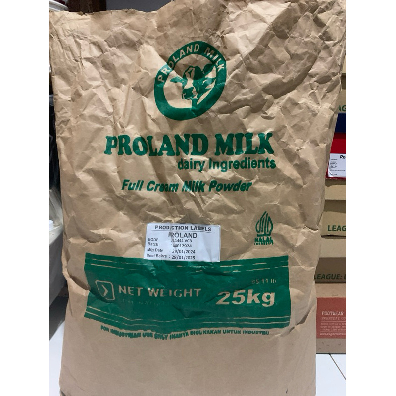 

PROLAND Susu Bubuk FullCream Milk powder HALAL MUI 1000 gram