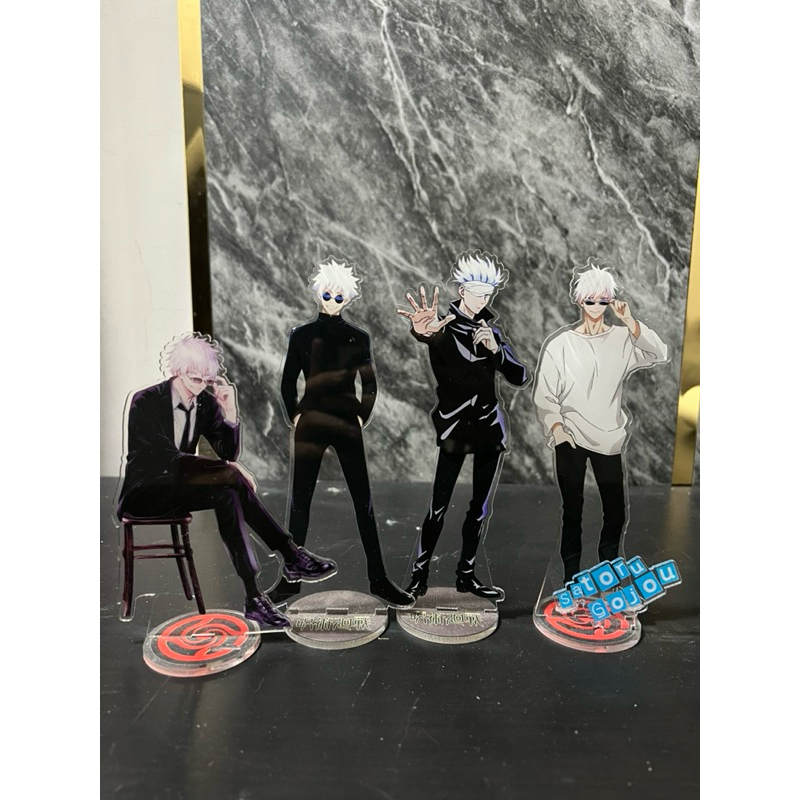 standee gojo satoru jujutsu kaisen get 4 unofficial (dapat 4)