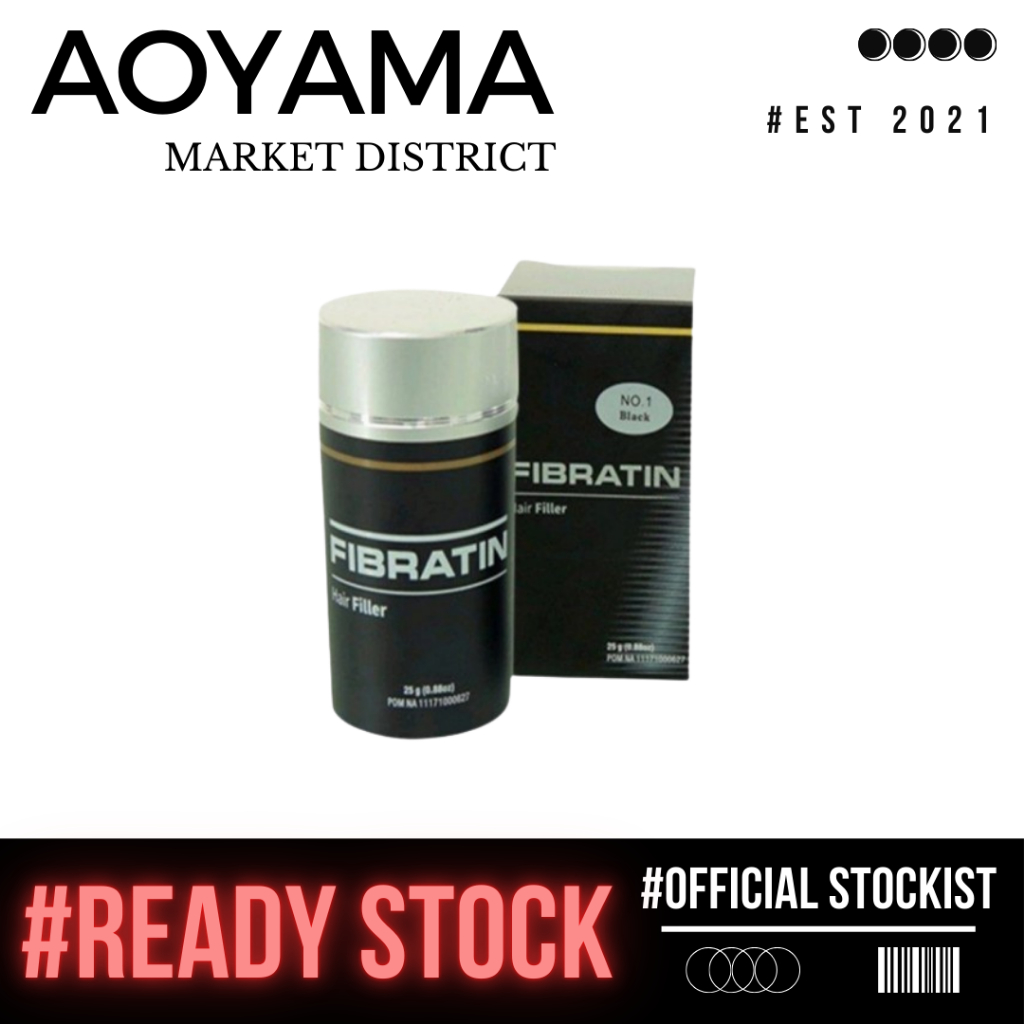 Fibratin Hair Filler / Building Fibers / Penebal Rambut