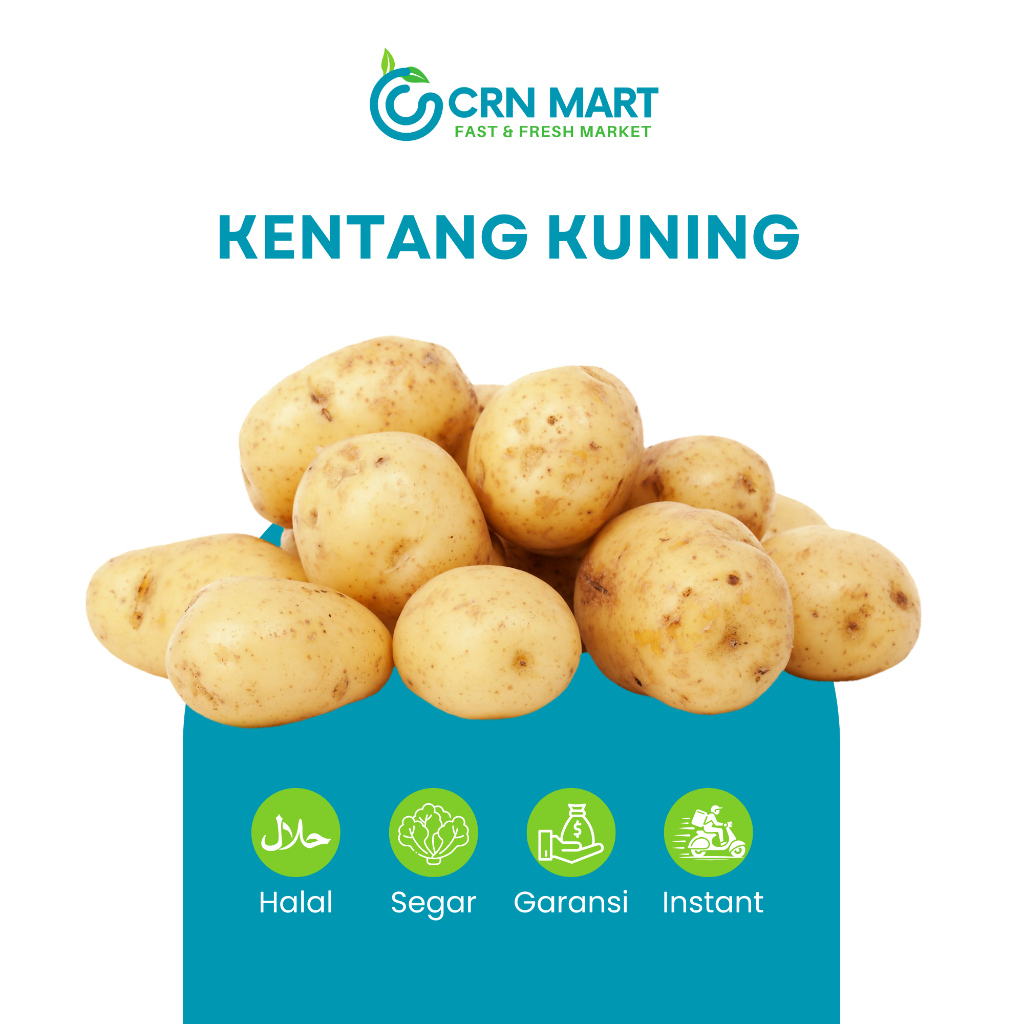 

CRN MART - Kentang Kuning Berastagi/Sayuran Segar/Kentang Kuning Segar