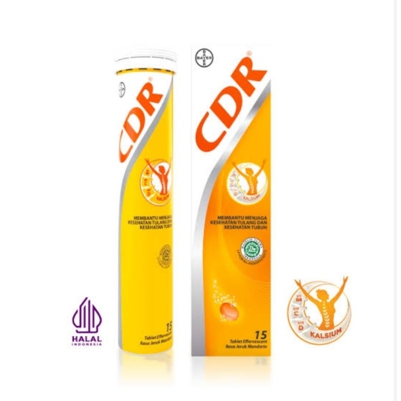 CDR TABLET EFFERVESCENT ISI 15 TABLET