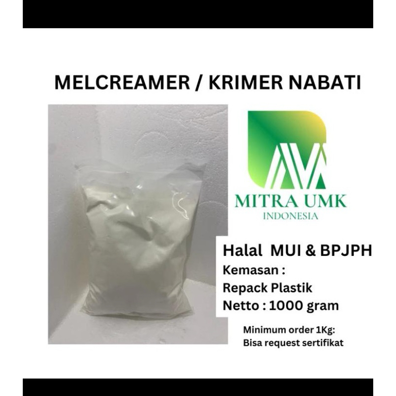 

MELCREAMER - Krimer Nabati HALAL 1000 gram
