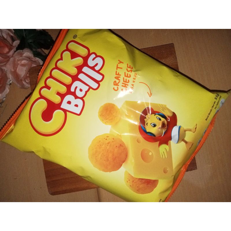 

Chiki Balls 55 gram / Crafty Cheese Rasa Keju