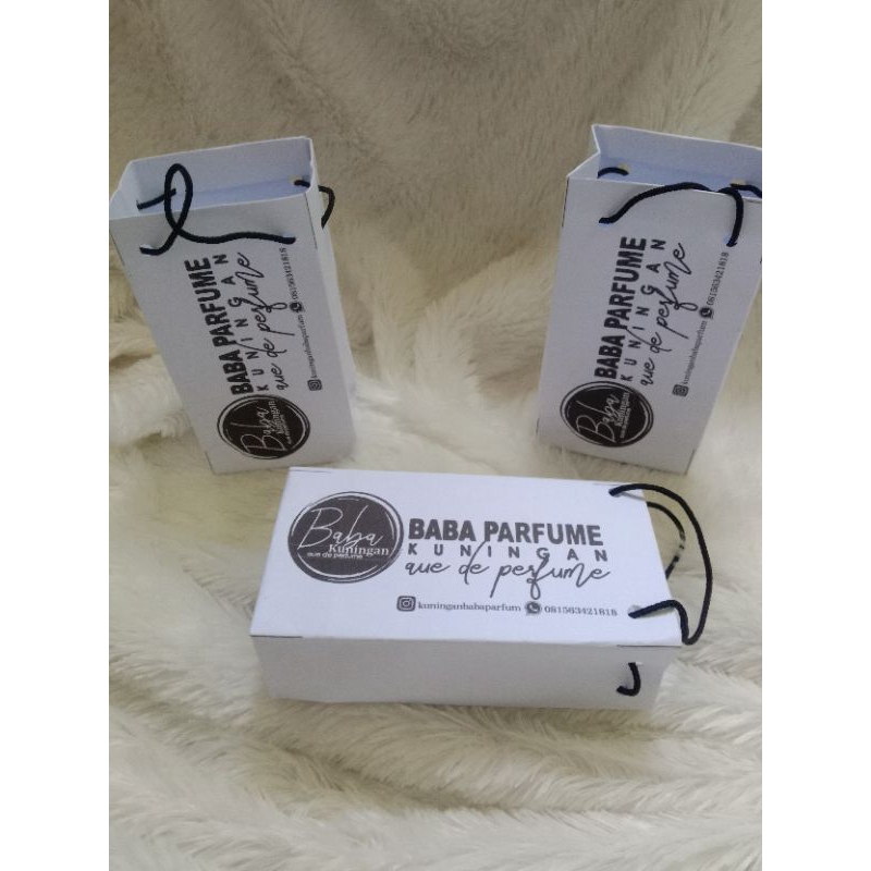 

Paperbag Custom Parfume fragrance 100ml size 9x5x16