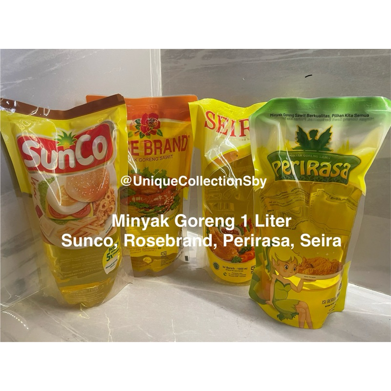 

Minyak Goreng Refill 1 liter Surabaya Jatim