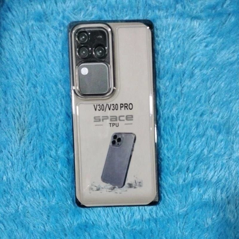 SOFTCASE CLEAR BLACK VIVI V30/V30 PRO SPACE TPU