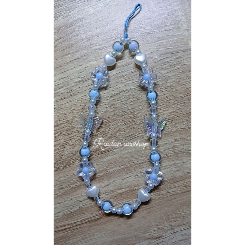 straphone / gantungan hp bunga / tali hp