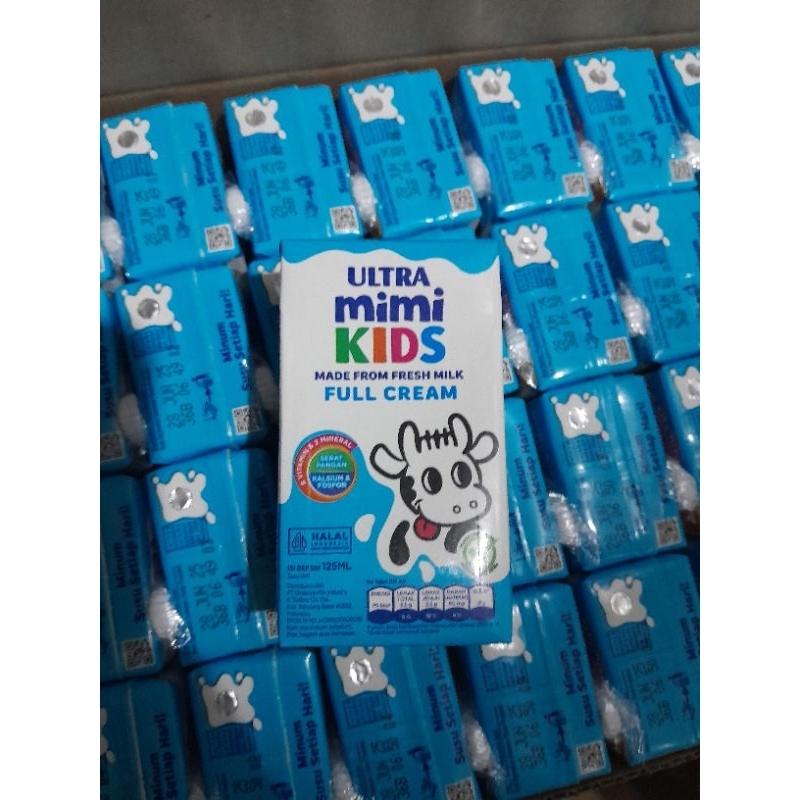 

ultra mimi kids full cream ukuran 125ml 1 dus isi 24 pcs ( tambahan bubble wrap)