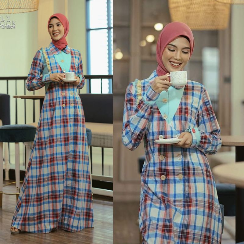 Simply Look Tuneeca SL-0222006 Gamis Sale Dress Muslimah Mewah