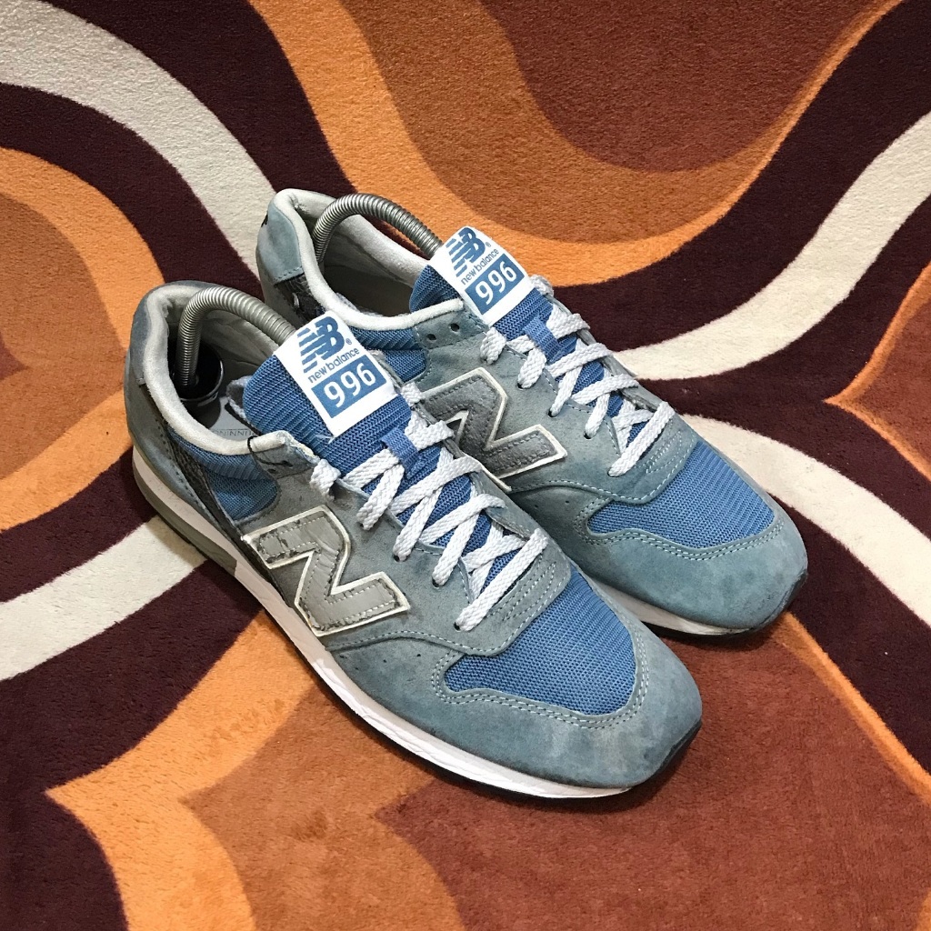 NEW BALANCE 996 Blue (Made in China) Sepatu NB second original