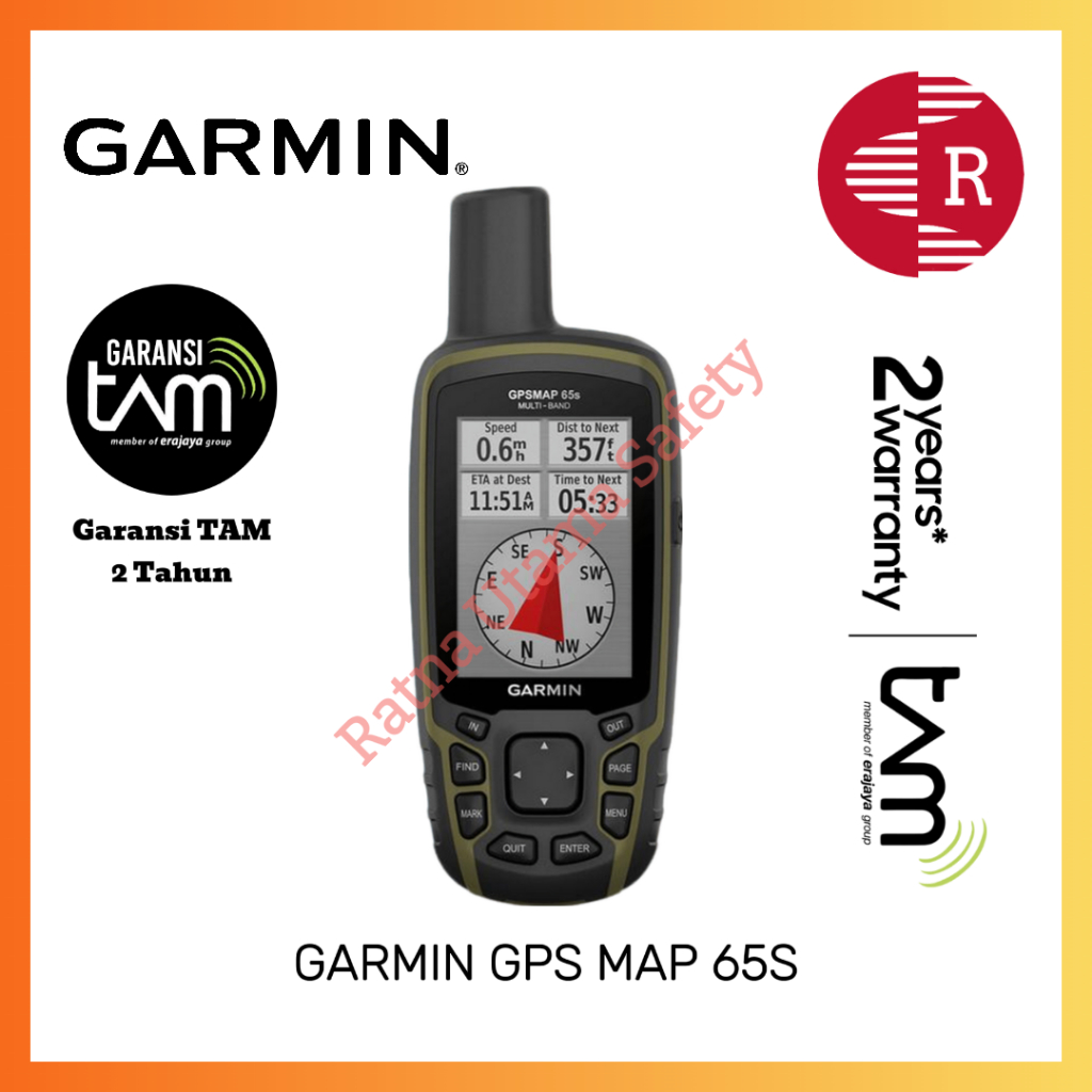 Garmin GPS 65S Original Garansi Resmi