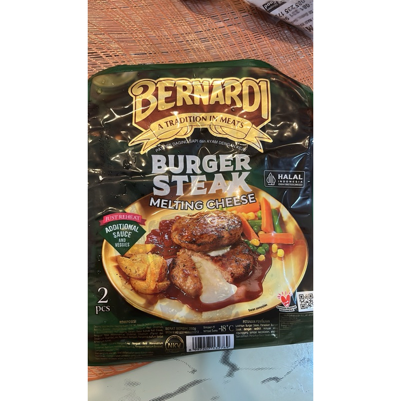 

Bernadi burger steak