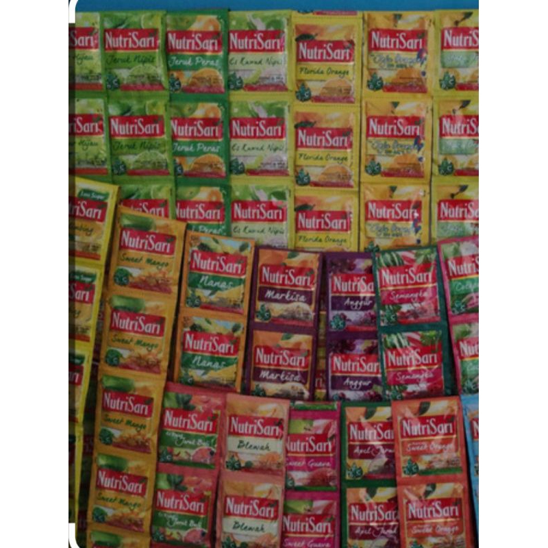 

NutriSari All Varian Isi 10 Pcs ( 1 renceng )