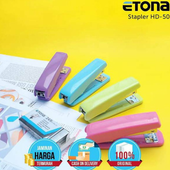 

SERBA BARU Stapler Etona HD 5 Stapler Besar Isi no3 ISI 1 bar