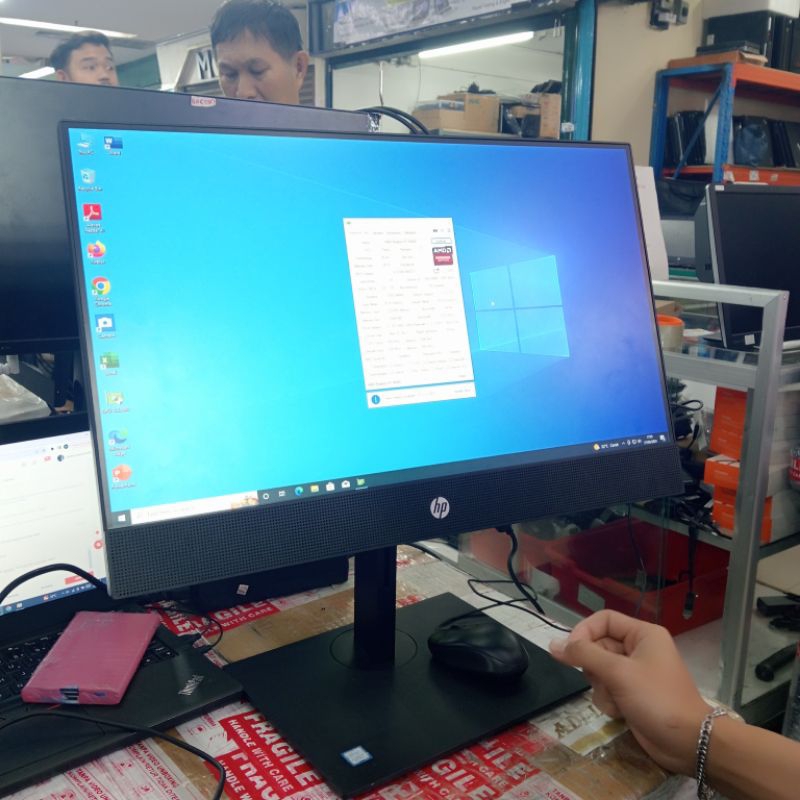 PC AIO HP CORE I5 GEN 8 RAM 8GB SSD 256GB NORMAL