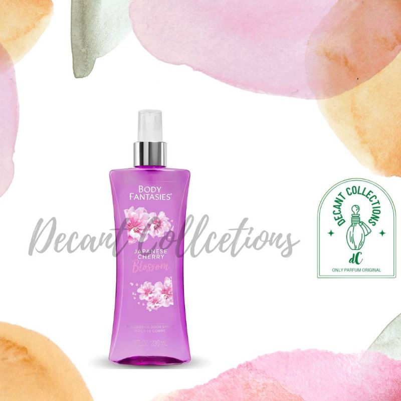 Parfum Wanita Original Body Fantasies Signature Japanese Cherry Blossom for Women
