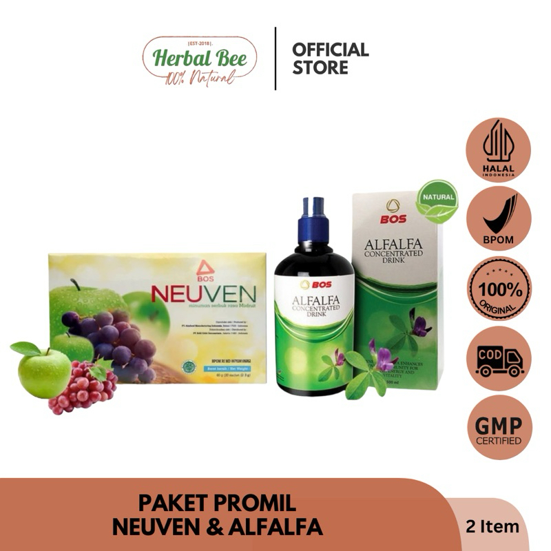 Neuven dan Alfalfa Paket Promil Holistic 100% Original Promo Termurah