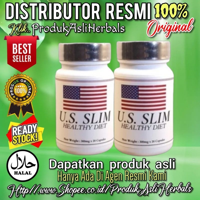 US SLIM ASLI ORIGINAL OBAT PELANGSING BADAN AMERIKA TERBAIK
