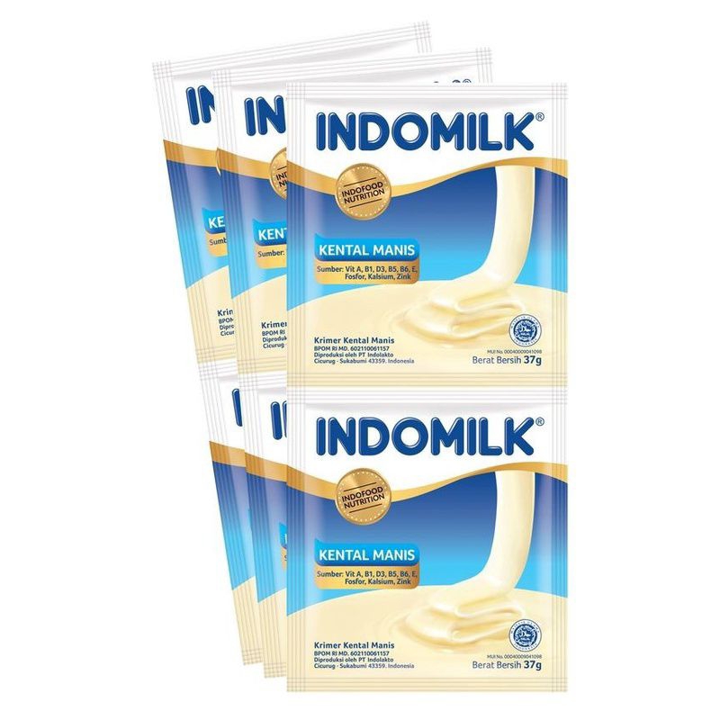 

Indomilk Susu Kental Manis Putih isi 6 Sachet