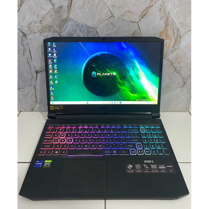 acer nitro 5 intel core i9-11900 ram 16 gb ssd 512 gb nvidia rtx 3060 6 gb 165hz 100% srgb win 11 or