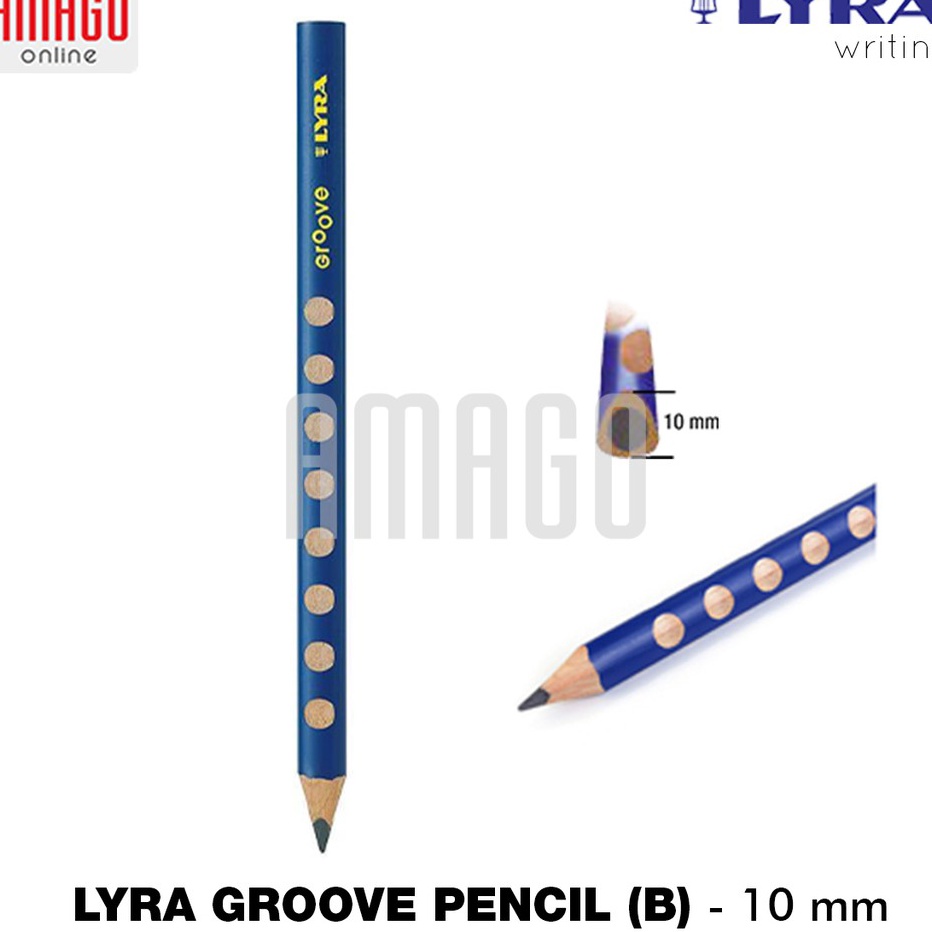 

WOW DEALS LYRA Groove Pencil Jumbo B Black 1 mm 18711