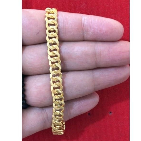 gelang tambang emas 24k 99 london