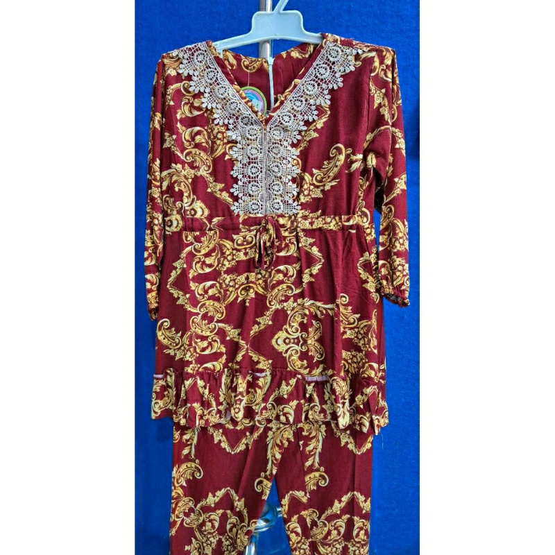 [SALE] MUSLIM SULTAN ANAK CEWEK MOTIF BATIK | MUSLIM SULTAN ANAK PEREMPUAN MOTIF BATIK