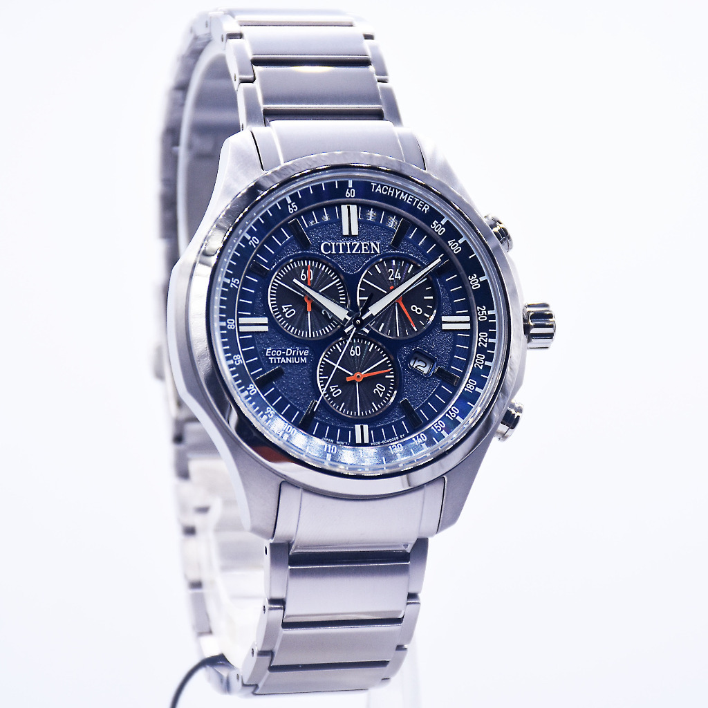 Citizen AT2530-85L Eco-Drive Titanium Sapphire Original Garansi Resmi