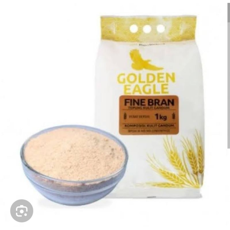 

Fine Brand golden eagle/Kulit Ari gandum 1 kg