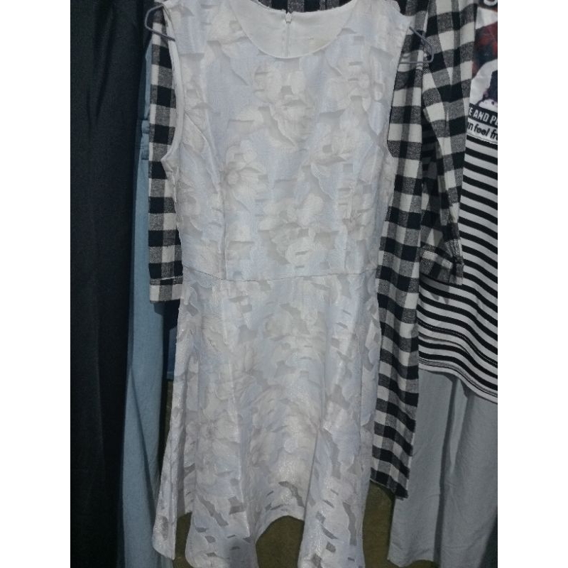 Dress brokat Korea terbaru
