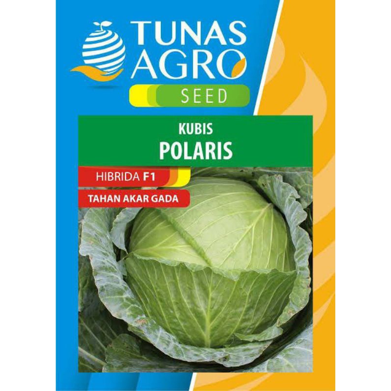 Benih Kubis POLARIS Tunas Agro Seed F1 10 gram
